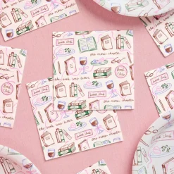 Hot xo, Fetti Book Club Party Napkins | 25 Paper Napkins