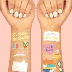 Clearance xo, Fetti Book Lover Temporary Tattoos