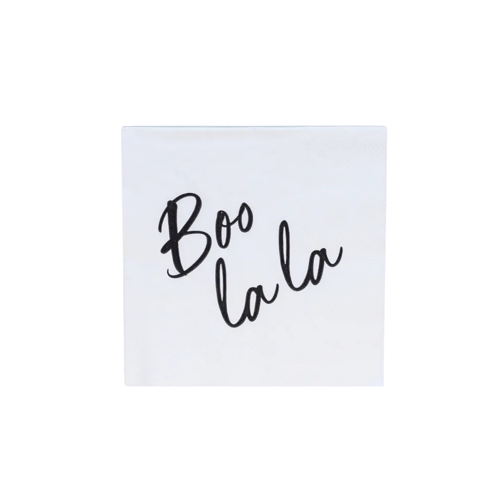 Online Bonjour Fete Boo La La Cocktail Napkins