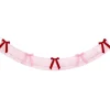 Online xo, Fetti Bow Fringe Banner