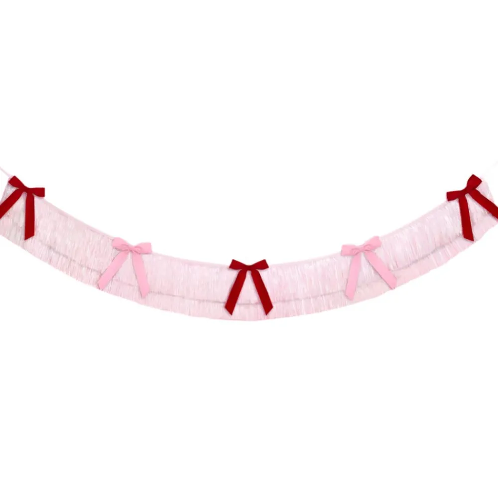 Online xo, Fetti Bow Fringe Banner