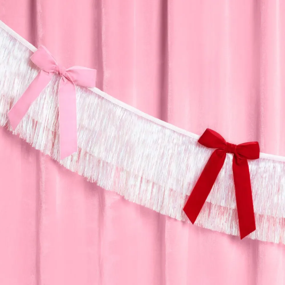 Online xo, Fetti Bow Fringe Banner