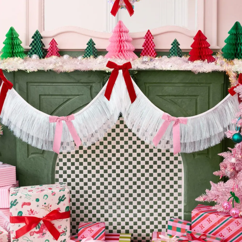 Online xo, Fetti Bow Fringe Banner