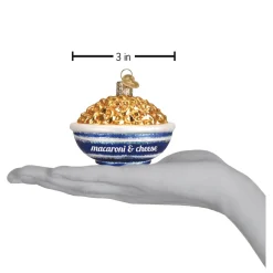 Outlet Old World Christmas Bowl Of Mac & Cheese Ornament