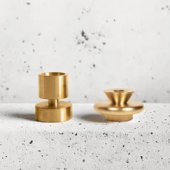 Online 54Celsius Brass Taper Candle Holder