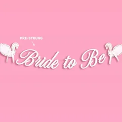 Clearance xo, Fetti Bride to Be Swan Banner
