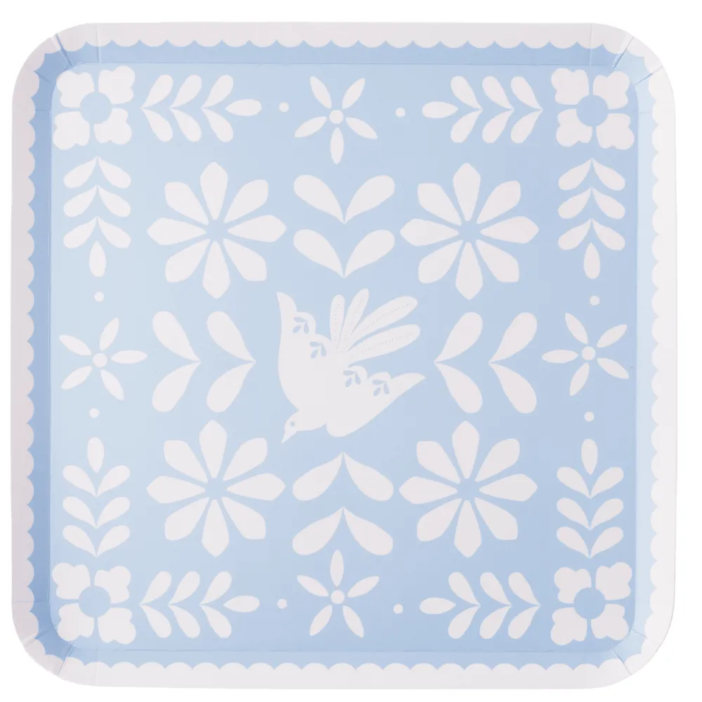 Hot Bonjour Fete Bright Fiesta Large Plates