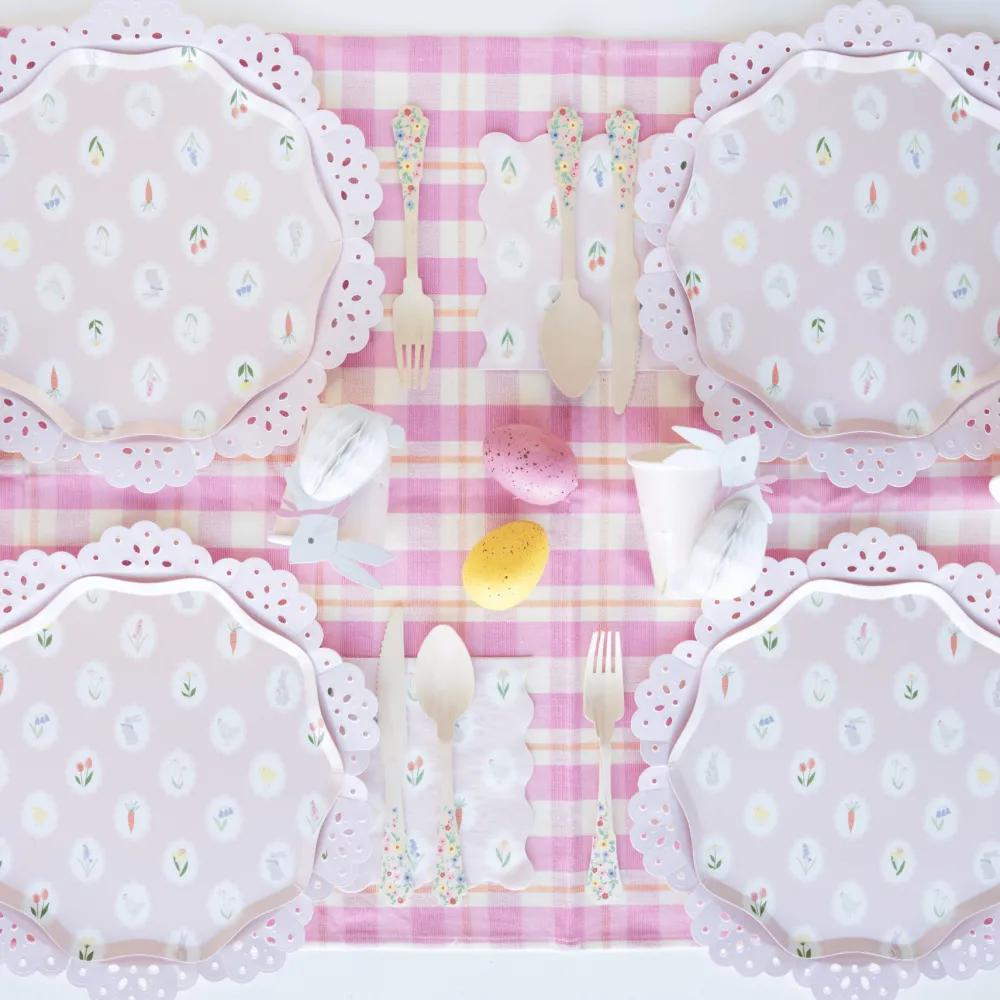 Online Meri Meri Broderie Anglaise Lace Multi Plates