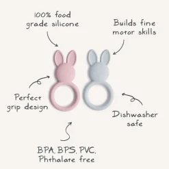 Mushie Bunny Teether