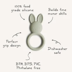 Mushie Bunny Teether