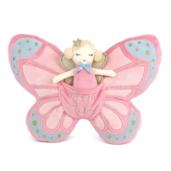 MON AMI Butterfly Tooth Fairy Pillow and Doll Set by