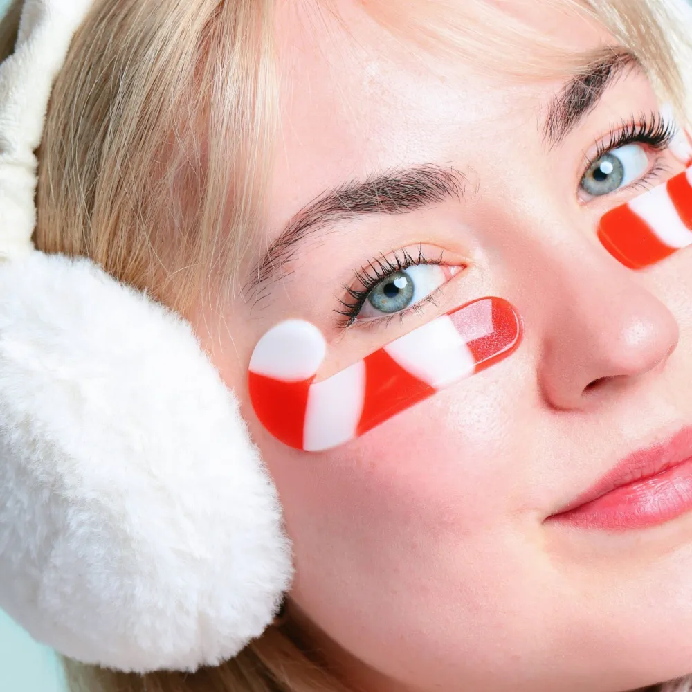 Hot My Spa Life Candy Cane Under Eye Patches