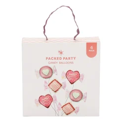 Best Packed Party Candy Heart Balloons (6 ct)