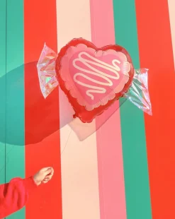 Best Packed Party Candy Heart Balloons (6 ct)