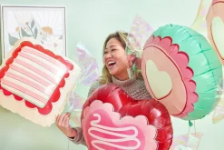 Best Packed Party Candy Heart Balloons (6 ct)