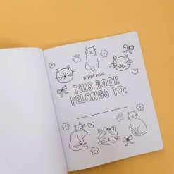 Hot Pippi Post Cat Lover Coloring Book
