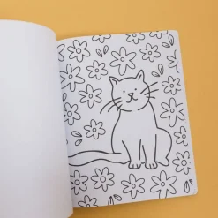 Hot Pippi Post Cat Lover Coloring Book