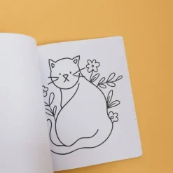 Hot Pippi Post Cat Lover Coloring Book