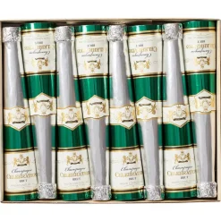 Hot Caspari Champagne Bottle Celebration Crackers