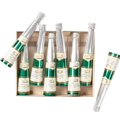 Hot Caspari Champagne Bottle Celebration Crackers