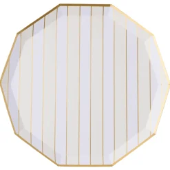 Online Bonjour Fete Champagne Fizz Signature Cabana Stripe Plates