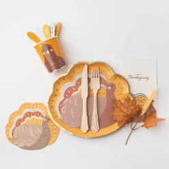 Bonjour Fete Charming Turkey Guest Towels