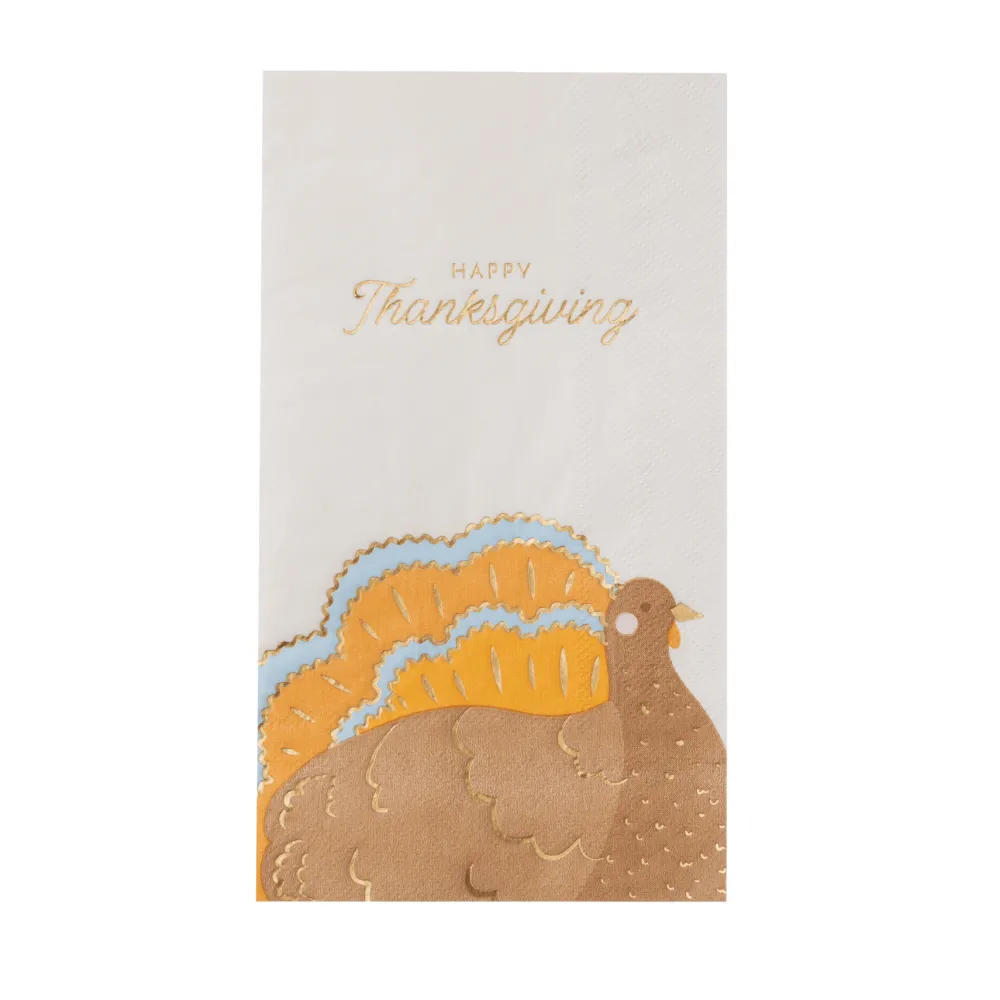 Bonjour Fete Charming Turkey Guest Towels