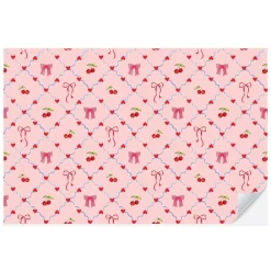 New Cami Monet Cherry & Bows Paper Placemats
