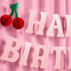 Outlet xo, Fetti Cherry Happy Birthday Banner