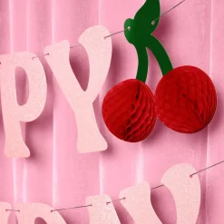 Outlet xo, Fetti Cherry Happy Birthday Banner