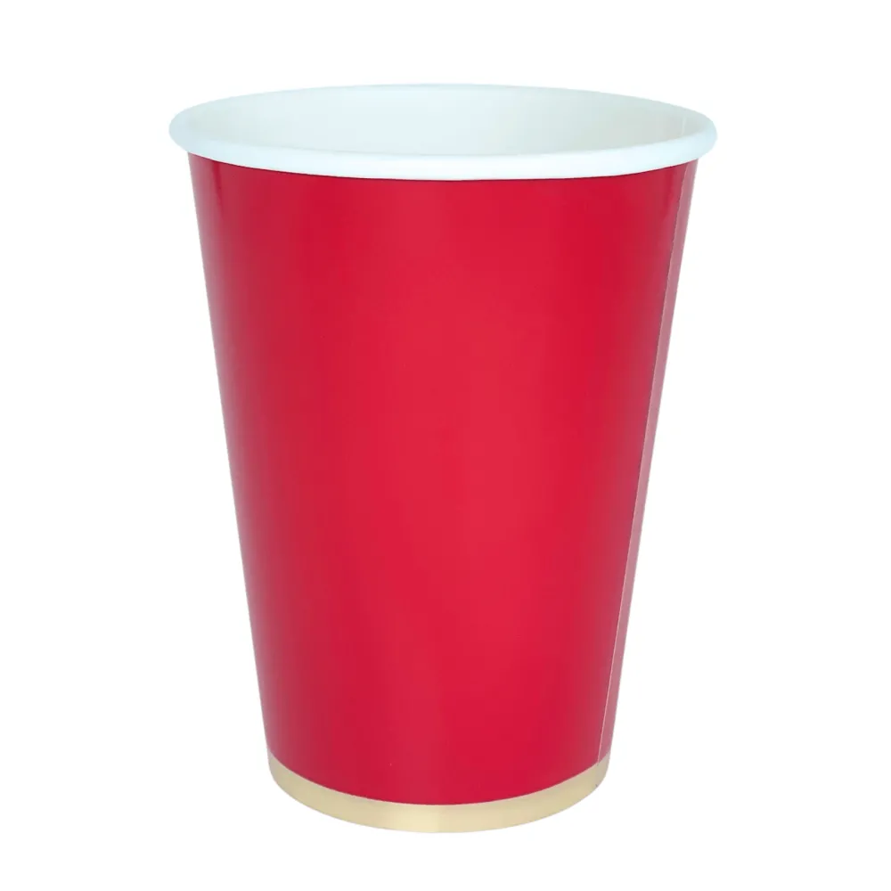 Sale Bonjour Fete Cherry Red Signature Cups
