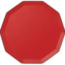 Hot Bonjour Fete Cherry Red Signature Large Plates
