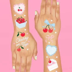 Discount xo, Fetti Cherry Temporary Tattoos