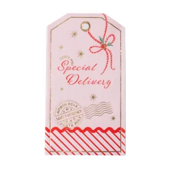 Clearance Bonjour Fete Christmas Gift Tag Guest Towels