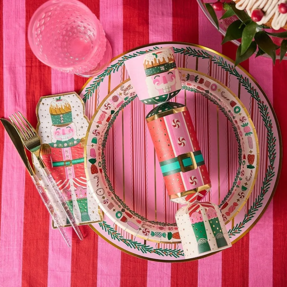 Sale Packed Party Christmas Nutcracker Holiday Crackers (Set of 6)