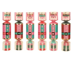 Sale Packed Party Christmas Nutcracker Holiday Crackers (Set of 6)