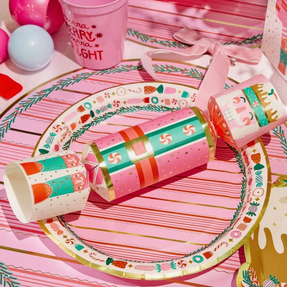 Sale Packed Party Christmas Nutcracker Holiday Crackers (Set of 6)