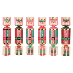 Sale Packed Party Christmas Nutcracker Holiday Crackers (Set of 6)