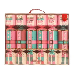 Sale Packed Party Christmas Nutcracker Holiday Crackers (Set of 6)