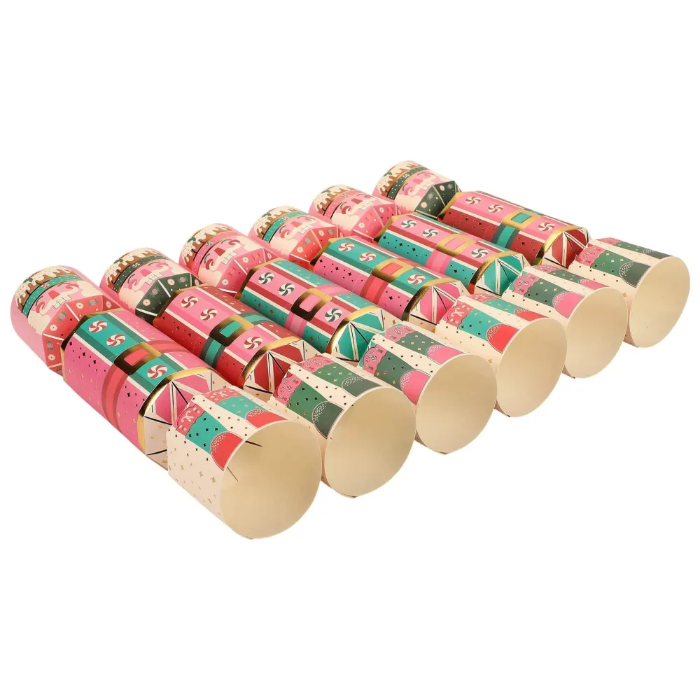 Sale Packed Party Christmas Nutcracker Holiday Crackers (Set of 6)