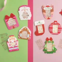 Clearance Mud Pie Christmas Stick-On Earring Set