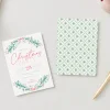 Sale Bonjour Fete Christmas Wreath Digital Party Invitation