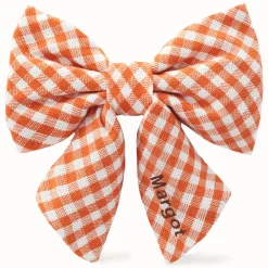 The Foggy Dog Cider Gingham Lady Dog Bow