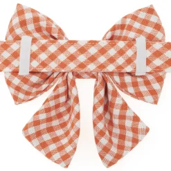 The Foggy Dog Cider Gingham Lady Dog Bow