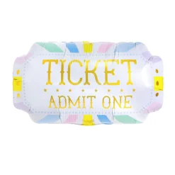 Outlet Mingle Balloon Co. Cirque Admit One Ticket Balloon