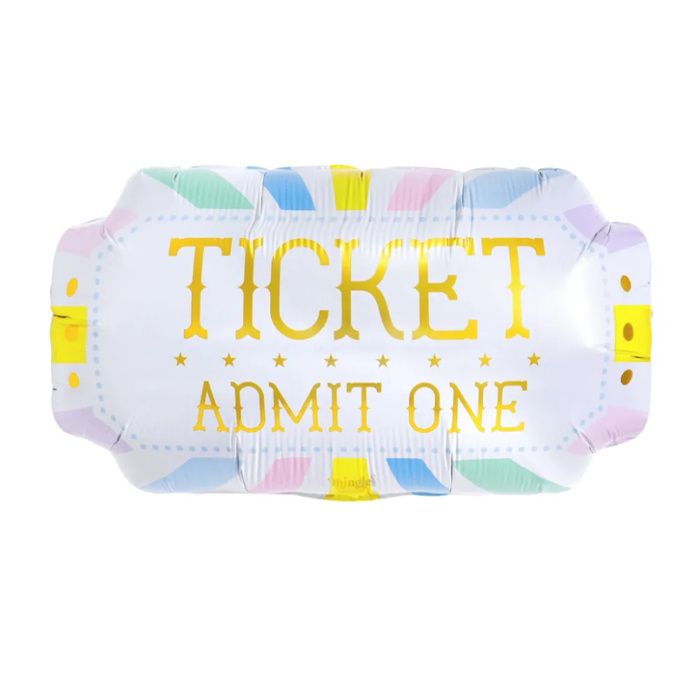 Outlet Mingle Balloon Co. Cirque Admit One Ticket Balloon