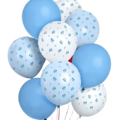 New xo, Fetti Coastal Blue Latex Balloons