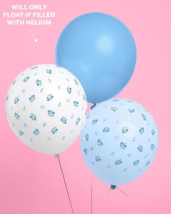 New xo, Fetti Coastal Blue Latex Balloons