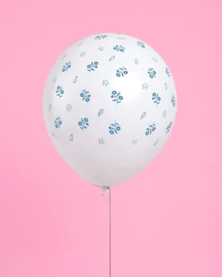 New xo, Fetti Coastal Blue Latex Balloons