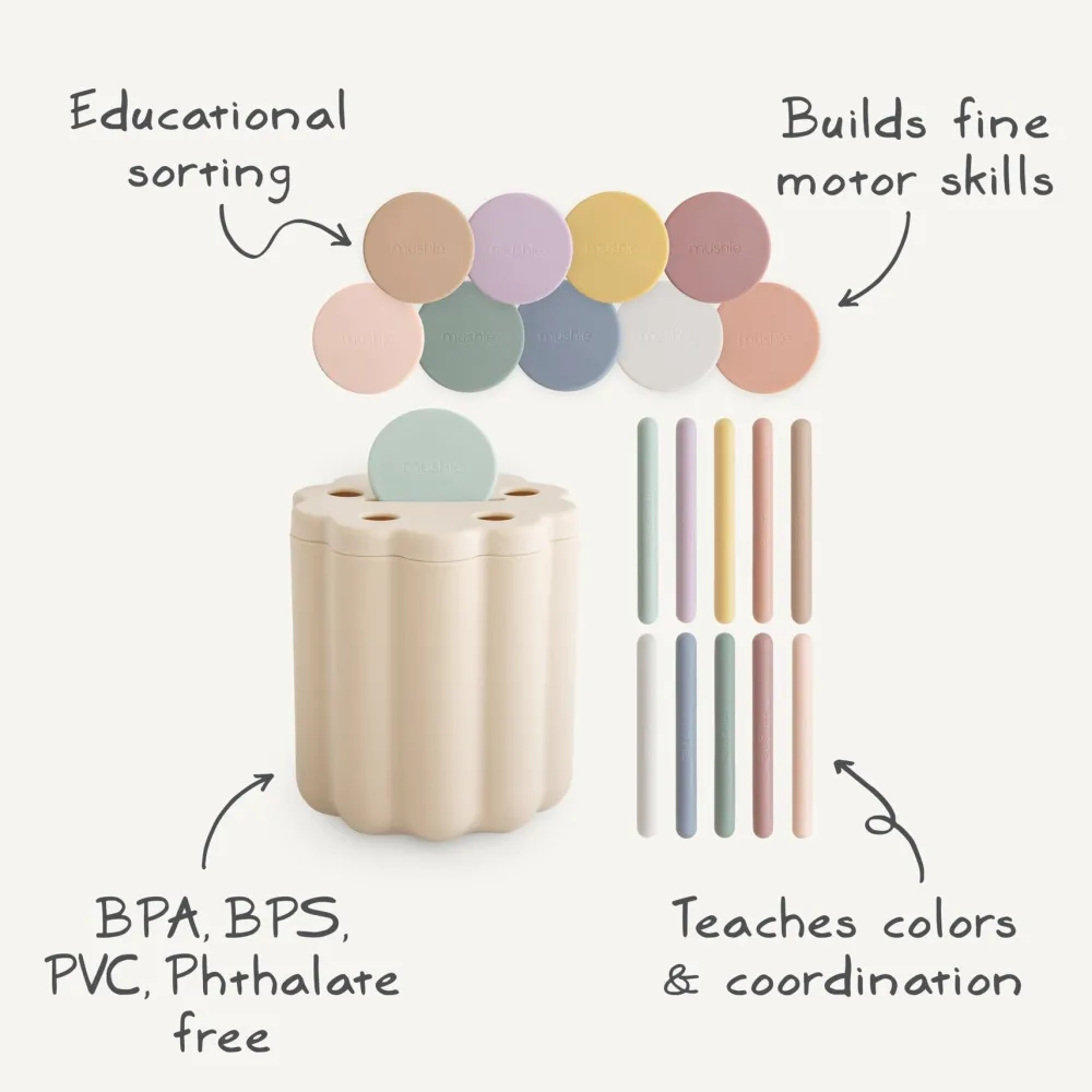 Online Mushie Coin & Tube Sorting Set